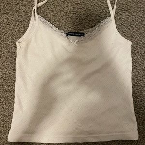 White heart cami from brandy Melville